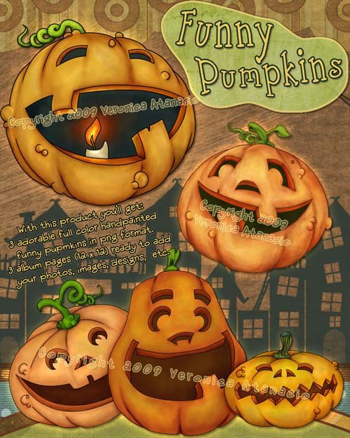 Folkvangar's Funny Pumpkins