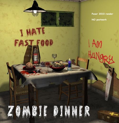 Zombie dinner