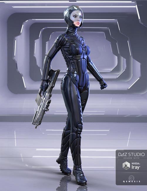 Titan Suit for Genesis 3 Female(s)