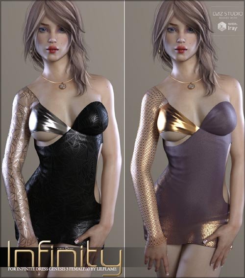 Infinity for Infinite Dress Genesis 3 Females