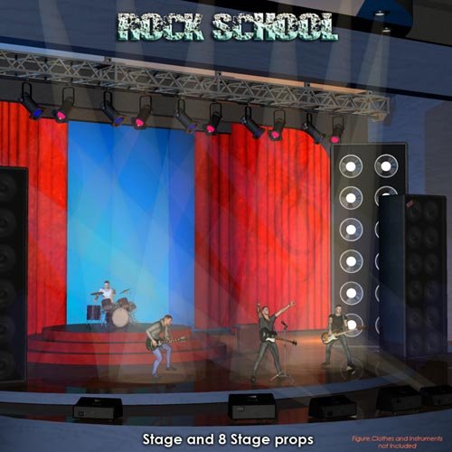 Rock School Stage