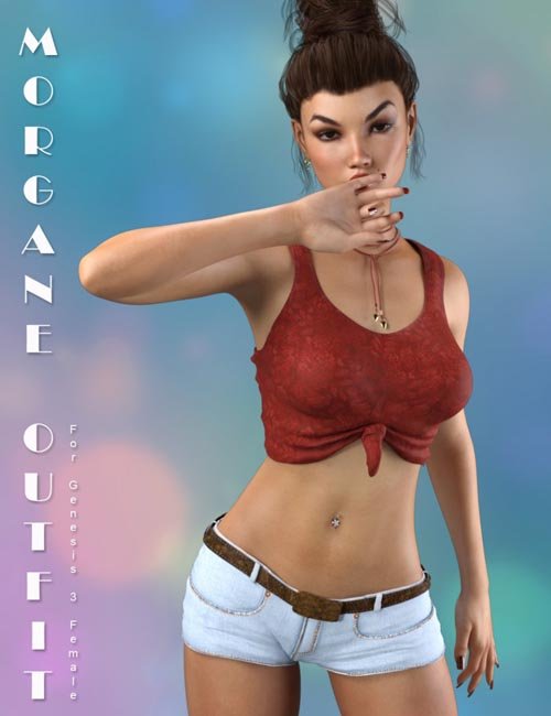 Morgane Outfit for Genesis 3 Female(s)