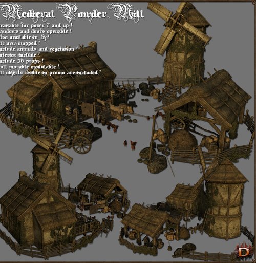 Medieval Powder Mill