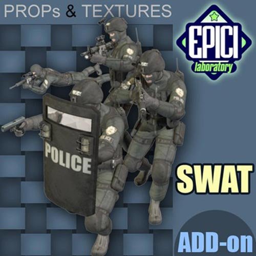 SWAT Soldier Add-On for SoldierLwR01 and SoldierLwR02