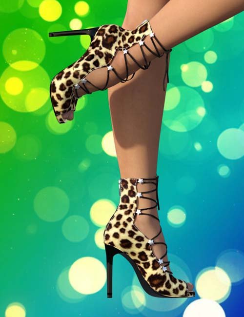 Corset Heels for Genesis 3 Female(s)
