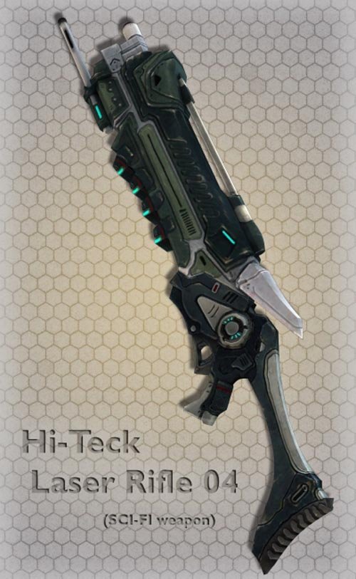 Hi-Teck Laser Rifle 04
