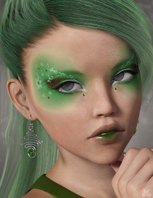 LC Frosty Flirtations LIE Makeup for Genesis 3 Female