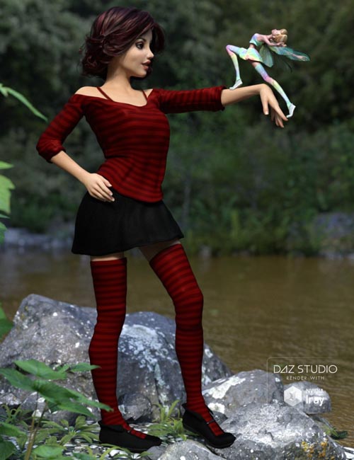Patty Clothes for Genesis 3 Female(s) and Star 2.0