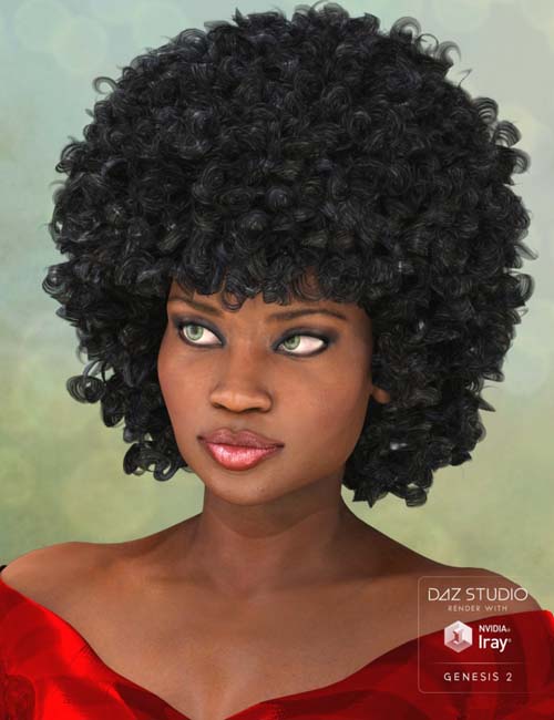 Zahara Hair for Genesis 2 Female(s)