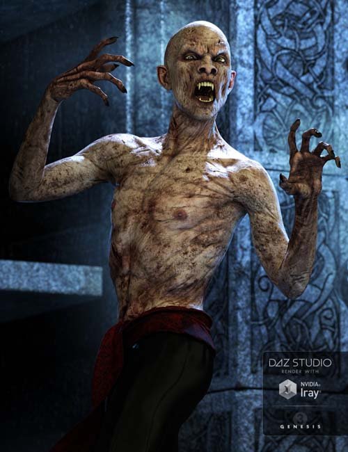 Mathius Vampire for Genesis 3 Male(s)