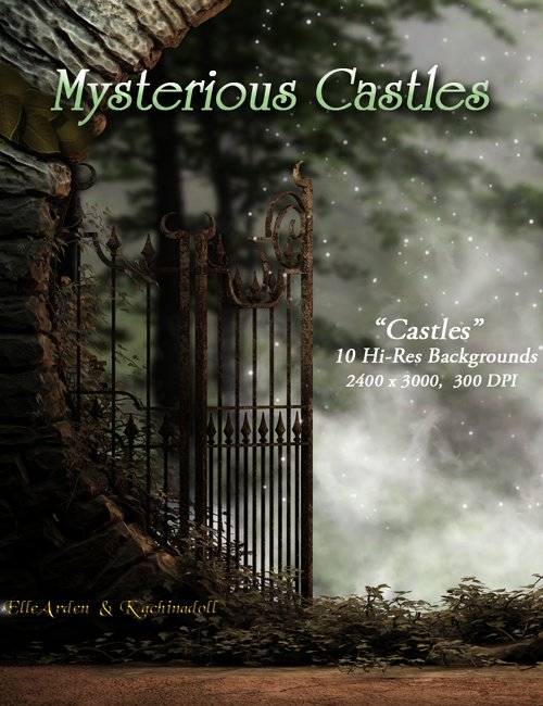 Mysterious Castles Backgrounds