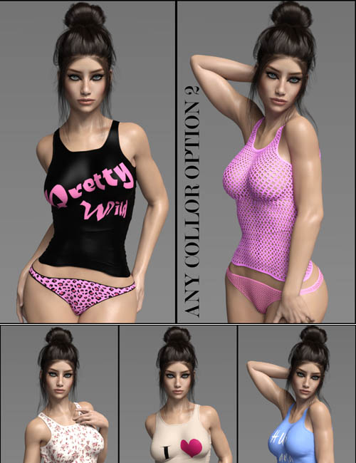 VERSUS - Sexy Underwear for Genesis 3 Females