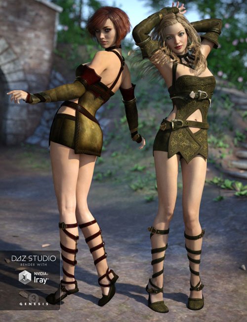 Greenleaf Outfit Textures