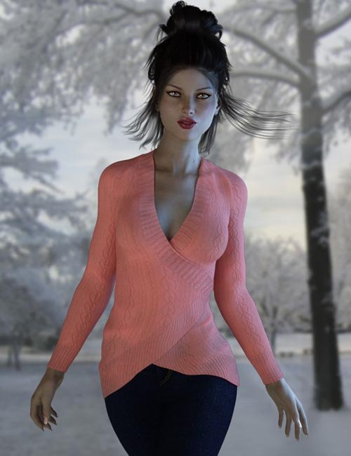 Fashion Sweater Outfit for Genesis 3 Female(s)