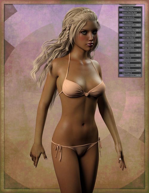 Genesis 3 Female Body Morph Resource Kit 3