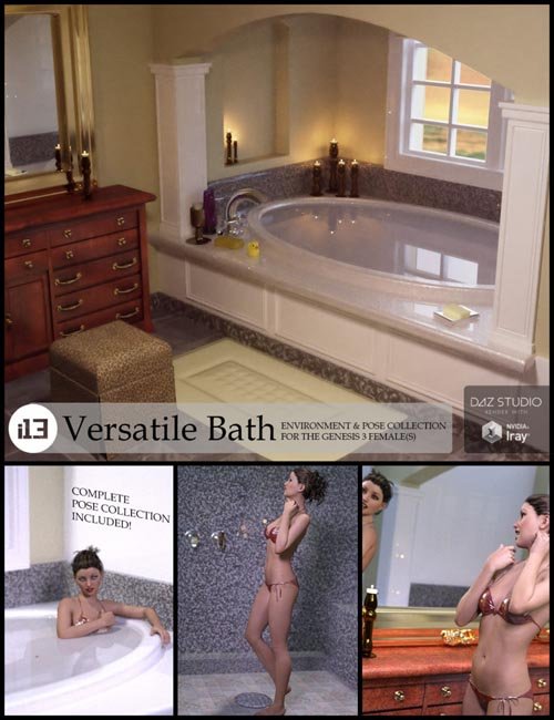i13 Versatile Bath with Poses
