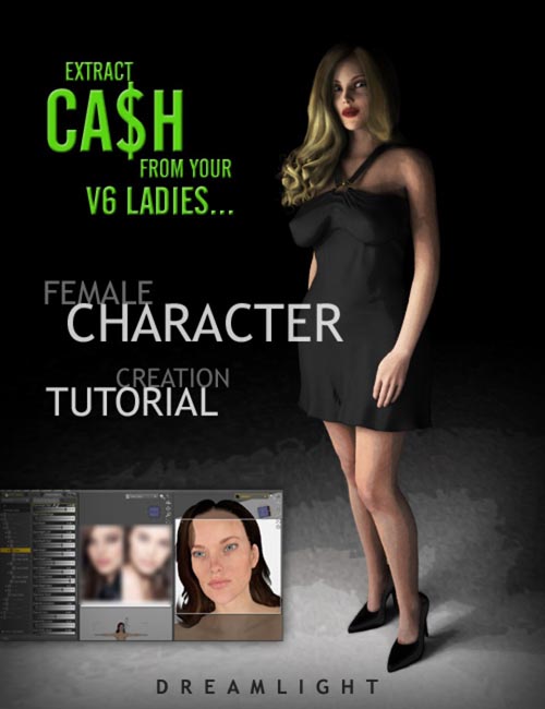 Female Character Creation Tutorial - Turn Your V6 Characters Into Cash