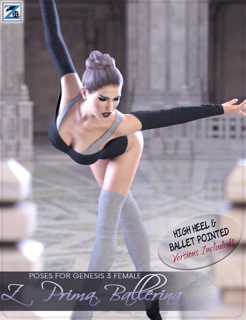 Z Prima Ballerina - Poses for Genesis 3 Female