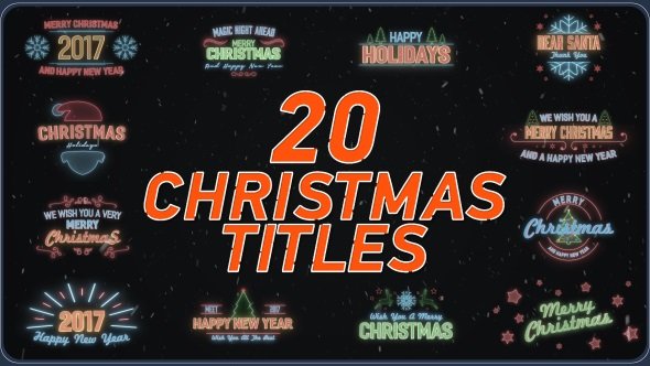 20 Christmas Titles