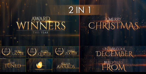 Award Winners & Christmas Message