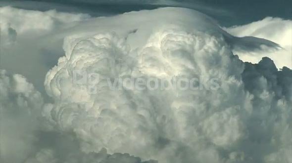 Giant Clouds Billow Into The Sky
