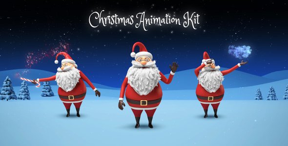 Santa - Christmas Animation DIY Kit