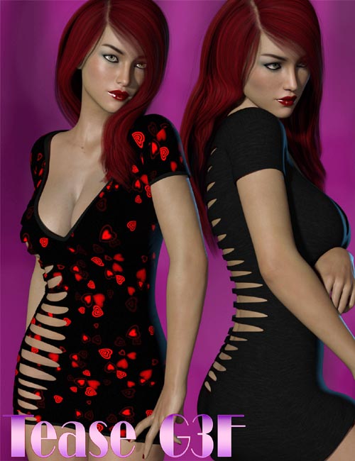 Tease Dress (Converted from G3F) for Genesis 8 Females