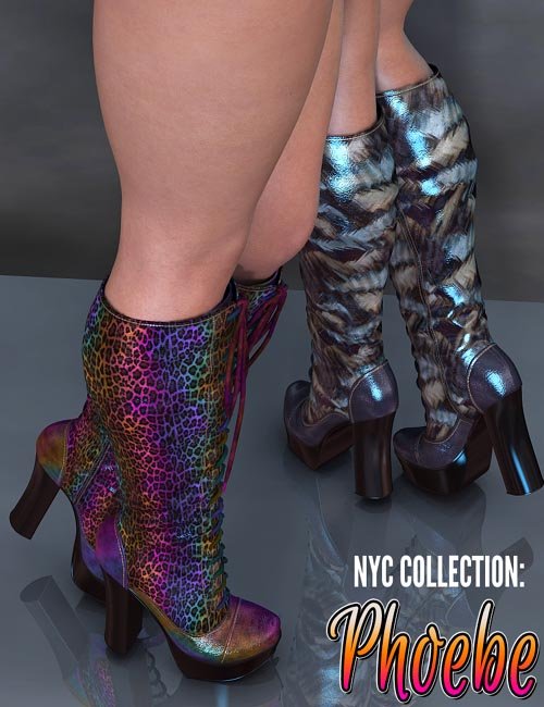 NYC Collection: Lace-up Boots Phoebe