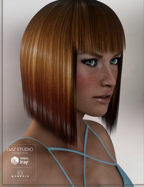 Adriana Hair for Genesis 2 and 3 Female(s) and Victoria 4