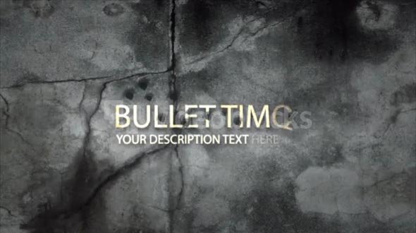 AE Template: Bullet Show