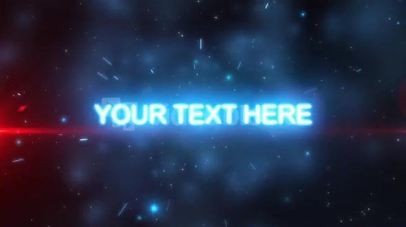 After Effects CS4 Template: Hyperspace Titles