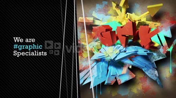 After Effects CS5 Template: Hashtag Art