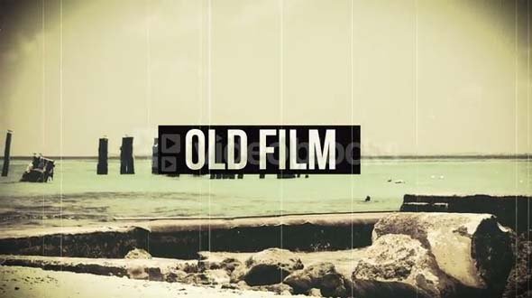 After Effects CS4 Template: Old Film