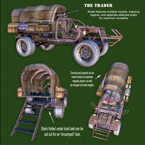 Roaring Out of the Wasteland! - Trader Vehicle