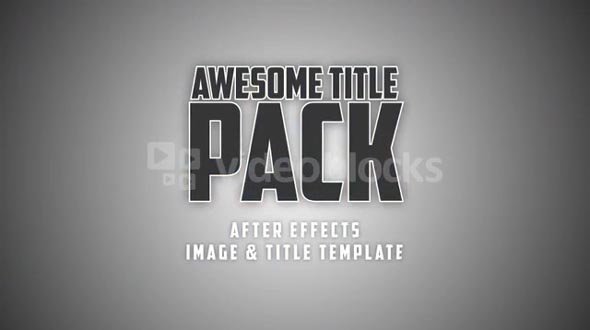 After Effects CS5 Template: Turn Titles