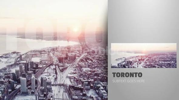 After Effects CS5 Template: Side Slider