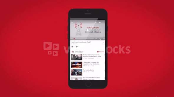Apple Motion Template: Phone Youtube Intro