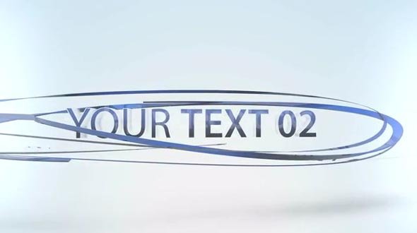 Motion 5 Template: Flying Texts