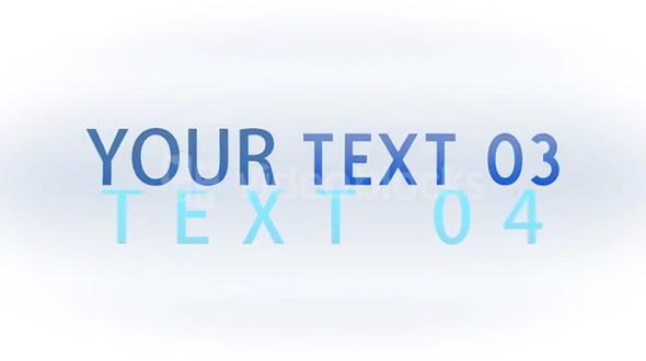 Motion 5 Template: Bright Text Intro