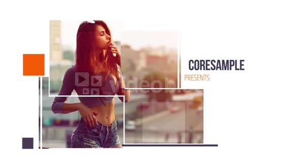 After Effects CS4 Template: Square Slider