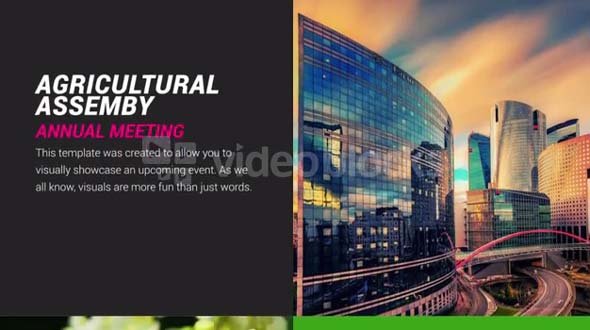 After Effects CS4 Template: Quick Event Listing