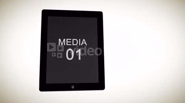Apple Motion 5 Template: Tablet Commercial