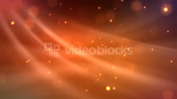 Orange Stream Beam & Particle