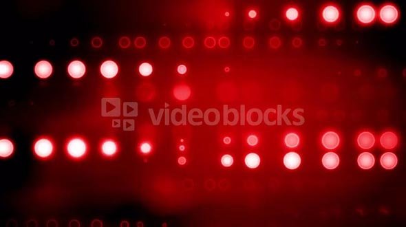 Horizontal Red Stage Lights
