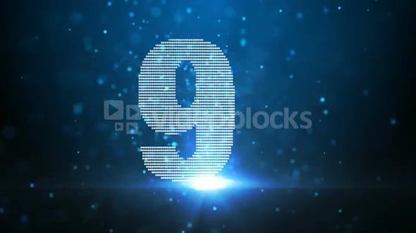 Particle Light Countdown
