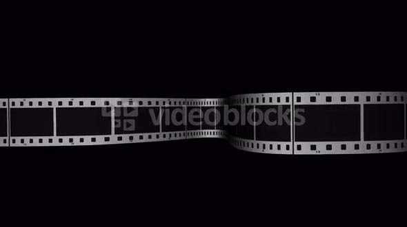 Scrolling Film Strip 2 Transparent Alpha Channel Loop