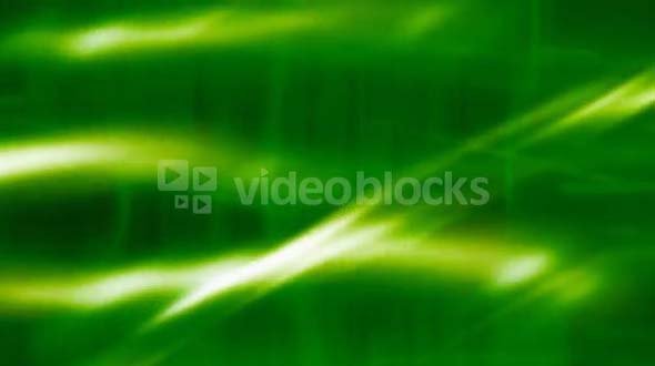 Green Abstract Light Waves