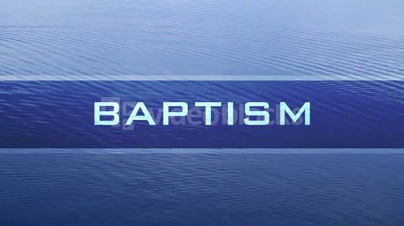Baptism Water Banner