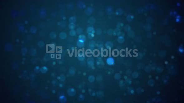 Out of Focus Dots of Blue Light Oscillate 6