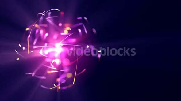 Light Particles in Purple Orb